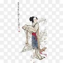 黛玉葬花