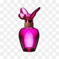 紫红色的蝴蝶瓶