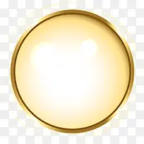 金色闪耀光圈
