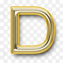 黄金字母D