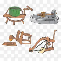 古代工具素材