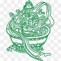 吉祥物宝鱼