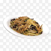 木须肉炒莜面