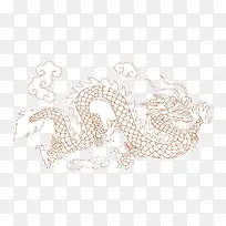 龙免抠底纹