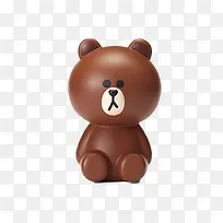 棕色小熊玩具公仔摆件