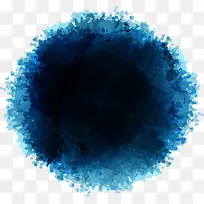 蓝色粒子结构背景