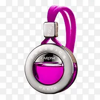紫色圆形卡路仕悬挂式香水