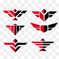 飞鸟老鹰logo素材