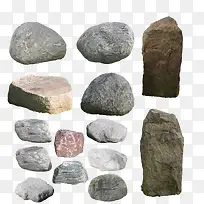 石头岩石素材