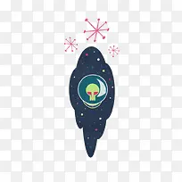 卡通外星人