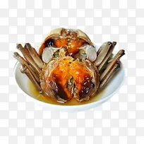 熟食碗里的大闸蟹