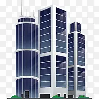 公司商务大楼模型
