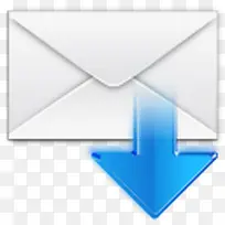 邮件得到信封消息电子邮件信水晶