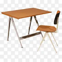 校园课桌椅免抠素材