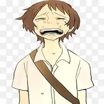 泪流满面