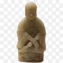 清朝白玉佛