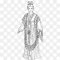 古代人物服饰
