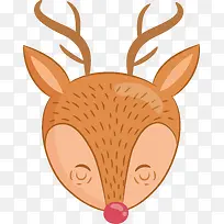 可爱圣诞小鹿头像