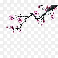 水墨樱花