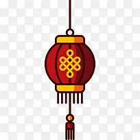 新年红色灯笼挂饰