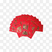 摆开的红包