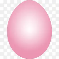 粉紫色手绘鸡蛋png