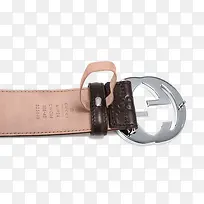 GUCCI男士皮质腰带