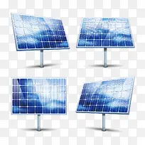 产品实物图太阳能发电板