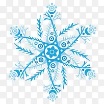 大型海报高清设计雪花