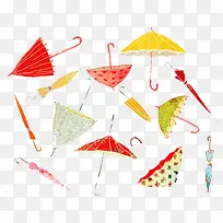 各种雨伞