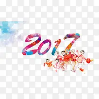 2017年鸡年春节字体
