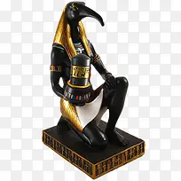古埃及鹰头雕塑