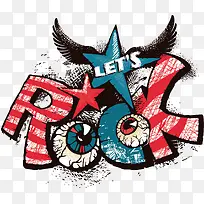 潮流rock波普风