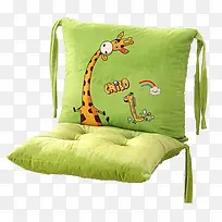 一体加厚保暖椅垫耍酷长颈鹿