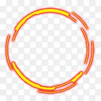 黄色圆环