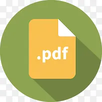 pdf文档文件类型图标