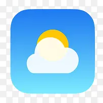 矢量天气应用icon图标