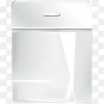 矢量手绘透明塑料袋
