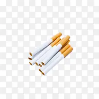 一堆香烟