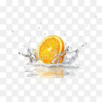 水洗橘子图片素材