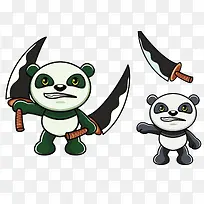 熊猫刀锋战士