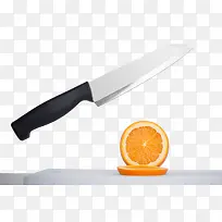 橙子水果刀