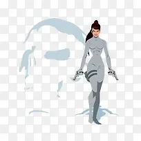 杀手美女