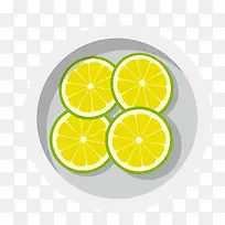 扁平化柠檬