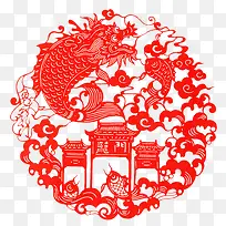 鱼跃龙门