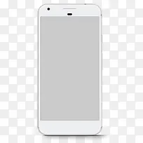 银色Google手机模型