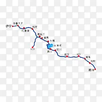 丝绸之路中国境内线路图
