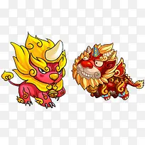 中国古代瑞兽素材