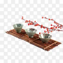 竹排茶具