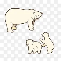 北极熊图案